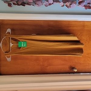 Pact "The Field" Racerback Dress (Brown)